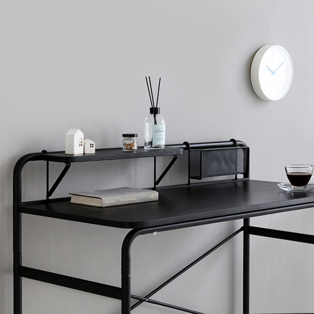 OLLSON 책상 980x460mmx890mm, 올블랙 0872.8882 - 상세 이미지 4
