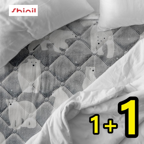 신일 극세사 전기요 캠핑용 여행용 전기장판 전자파없는 전기요