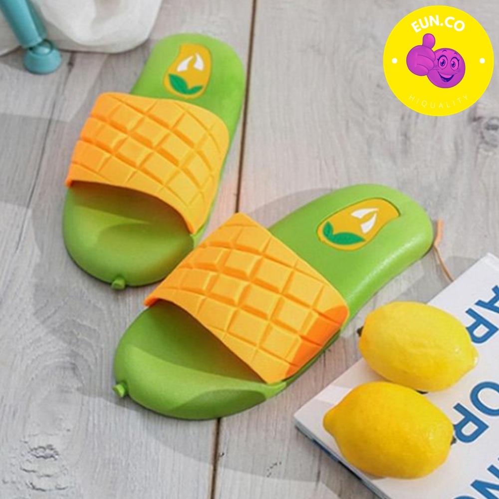 원색 슬리퍼 쨍한 발편한 실내 신발 잇템 캐쥬얼 망고 3색