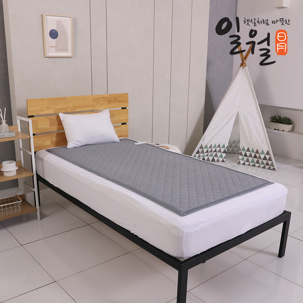 일월 26년형 텐셀그레이 저전력 워셔블 캠핑 탄소 카본매트 전기장판 전기매트 싱글