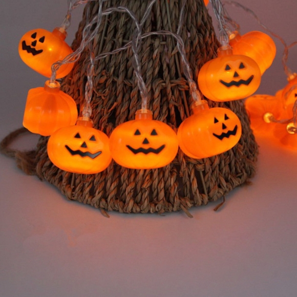 할로윈조명 LED 줄조명 캠핑전구 건전지