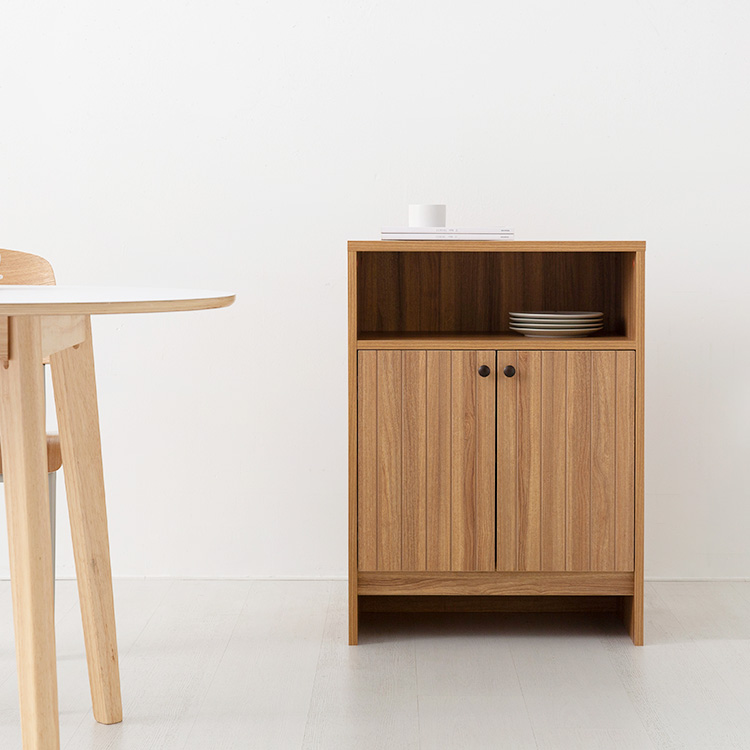 CAMIU 2문 수납장 TFM8060C 600x400x820mm, 2단, 캄포어베니어 2014.8098 - 상세 이미지 5