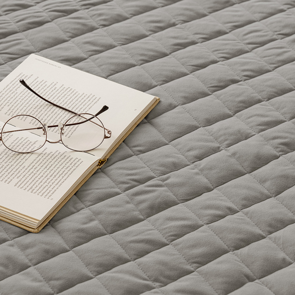 바자르 슈크림 극세사 겨울 고정밴딩 침대패드 SS