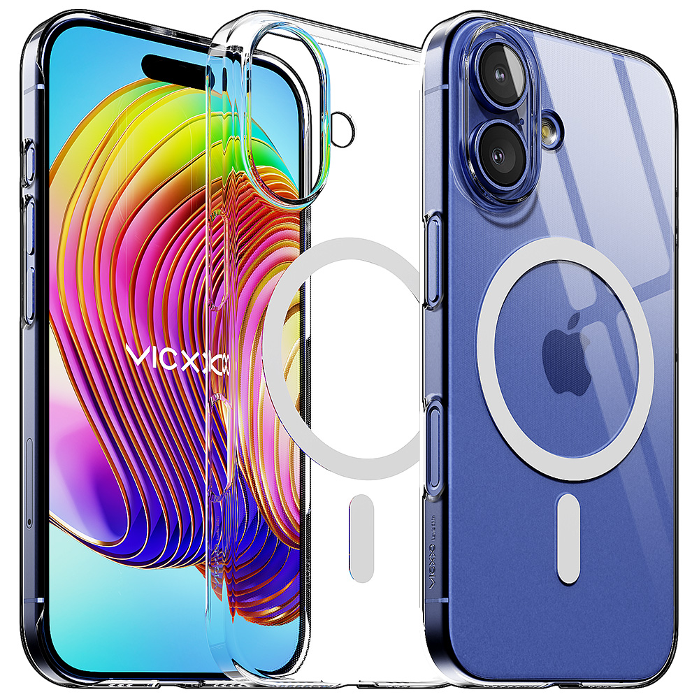 빅쏘 초슬림 변색없는 맥세이프 케이스 투명, 아이폰16