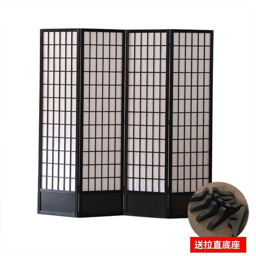 창호문 우드 가림막 공간분리 가벽 레트로 앤틱 전통 우드 45x180cm - 상세 이미지 2