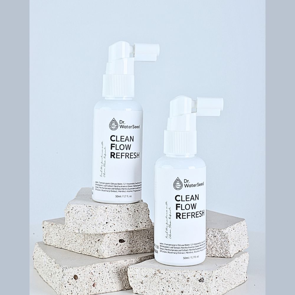 코미스킨 클린 플로우 리프레시 50ml 휴대용 쿨링스프레이 쿨 바디 쿨링 스프레이 미스트 - 상세 이미지 3