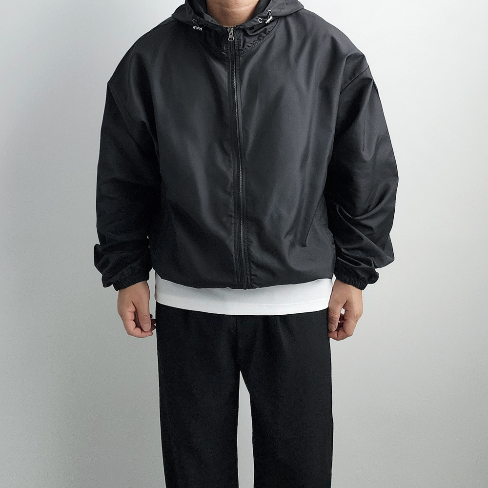 오버핏바람막이 러닝바람막이 고프코어 이미지 6
