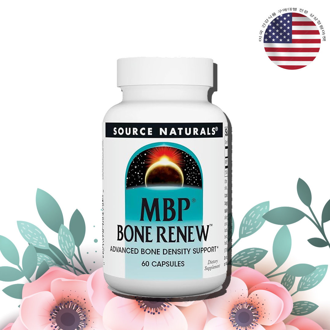 소스내추럴 MBP 본 리뉴 밀크프로틴 40mg 60캡슐 - 상품 이미지