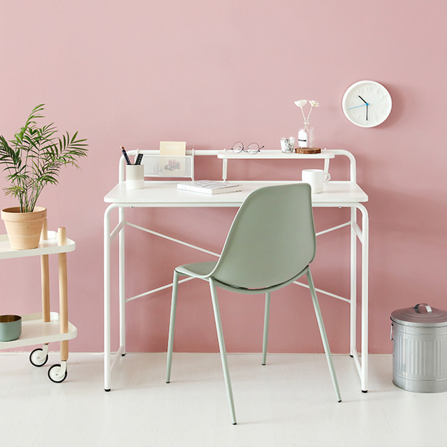 OLLSON 책상 980x460x890mm, 올화이트 7440.2510