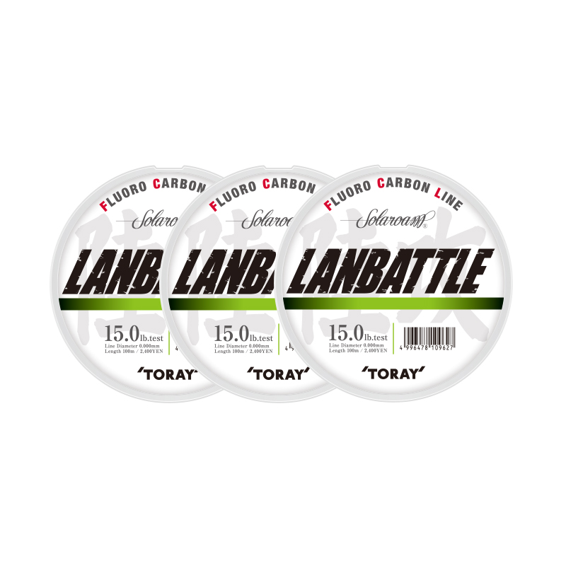 토레이 란배틀 카본 라인 100m LANBATTLE 목줄 원줄 후로로카본 쇼크리더 감성돔 - 메인 이미지