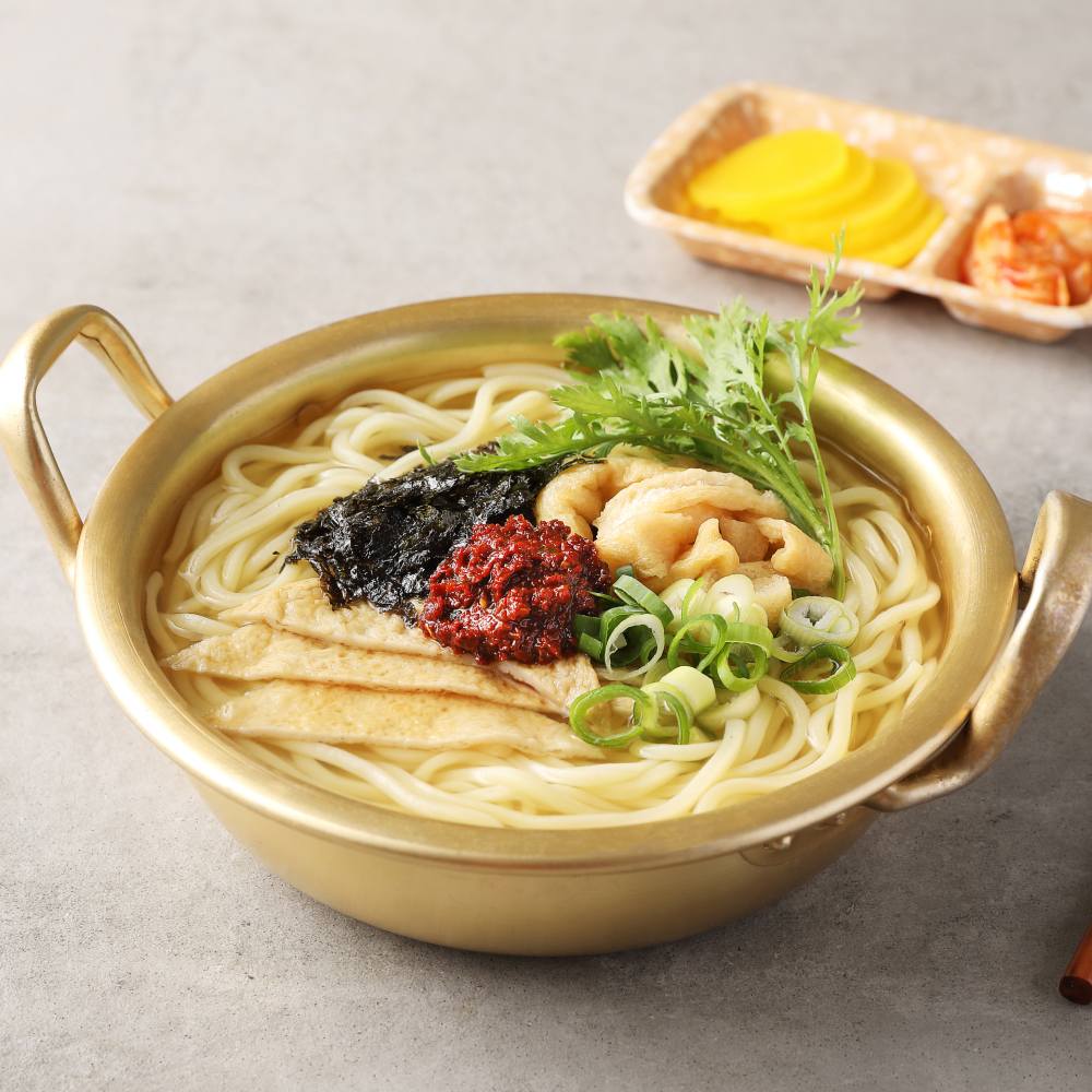 푸딩프렙 포장마차 옛날 냄비가락우동 380g  x 2팩 추억의 길거리 우동 - 상품 이미지