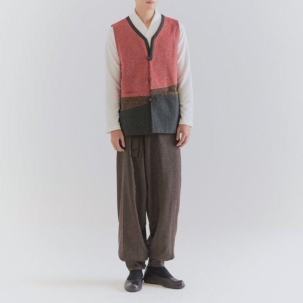 [갤러리아] [돌실나이] 생활한복 남자 가을 겨울 조각보 행사복 조끼 IL31F471 : 갤러리아백화점