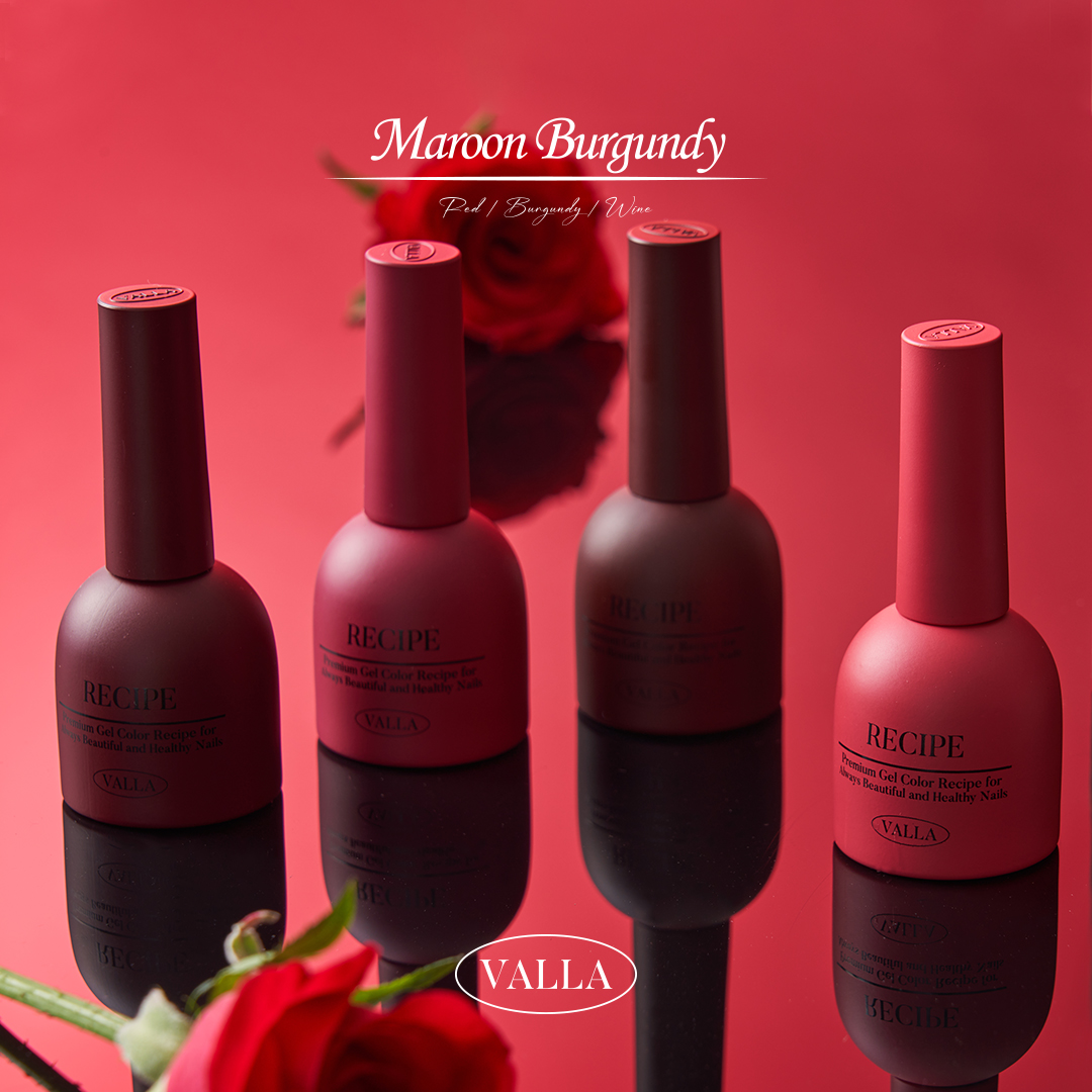 발라젤 마룬버건디 8종세트 레드시럽젤+매트탑 - 상세 이미지 2