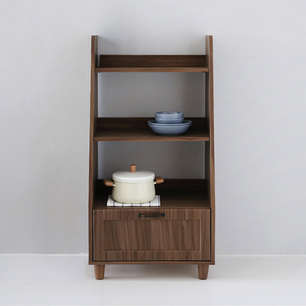 COLAT 선반수납장 BYM12060R 600x418x1180mm, 3단, 미들브라운 8049.0929 - 상세 이미지 3