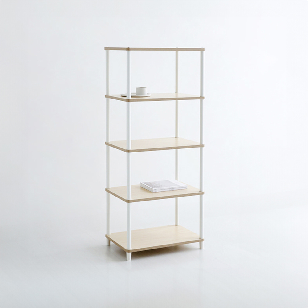 OLLSON 선반 600 넓은 600mmx400mmx1425mm, 5단, 화이트 8637.9298 - 상세 이미지 3