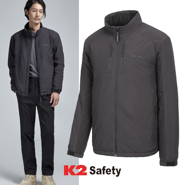 K2 세이프티 경량패딩 K2 패딩 겨울 보온성 점퍼 작업복 JK-F4103 이미지 8