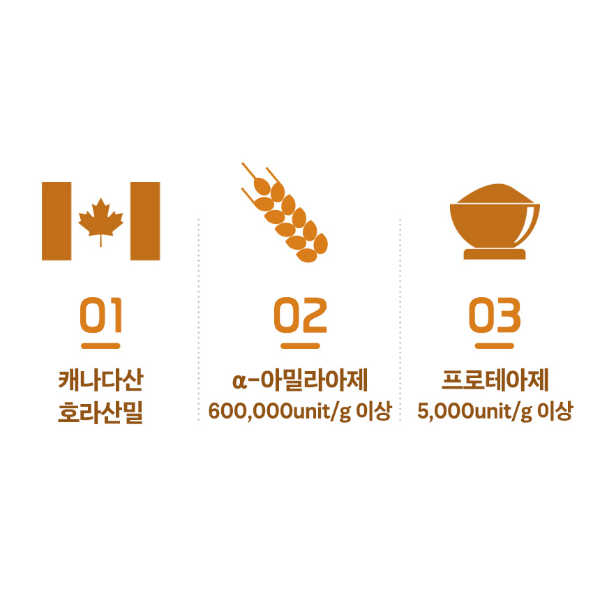 호라산밀 효소 역가수치높은 곡물발효 탄수화물 단백질 분해 - 상세 이미지 4