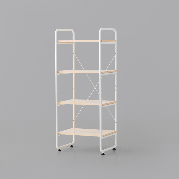 OLLSON 선반 400 400mmx325mm980mm, 4단, 화이트 2681.8990