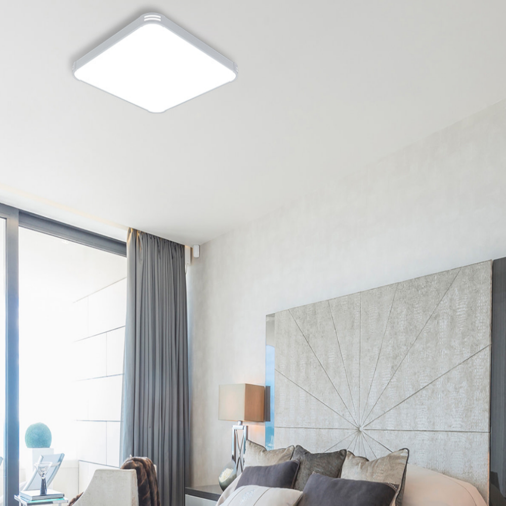 KS인증 시스템방등 LED 사각 안 방등 전등 50W, 주광색 - 상세 이미지 2