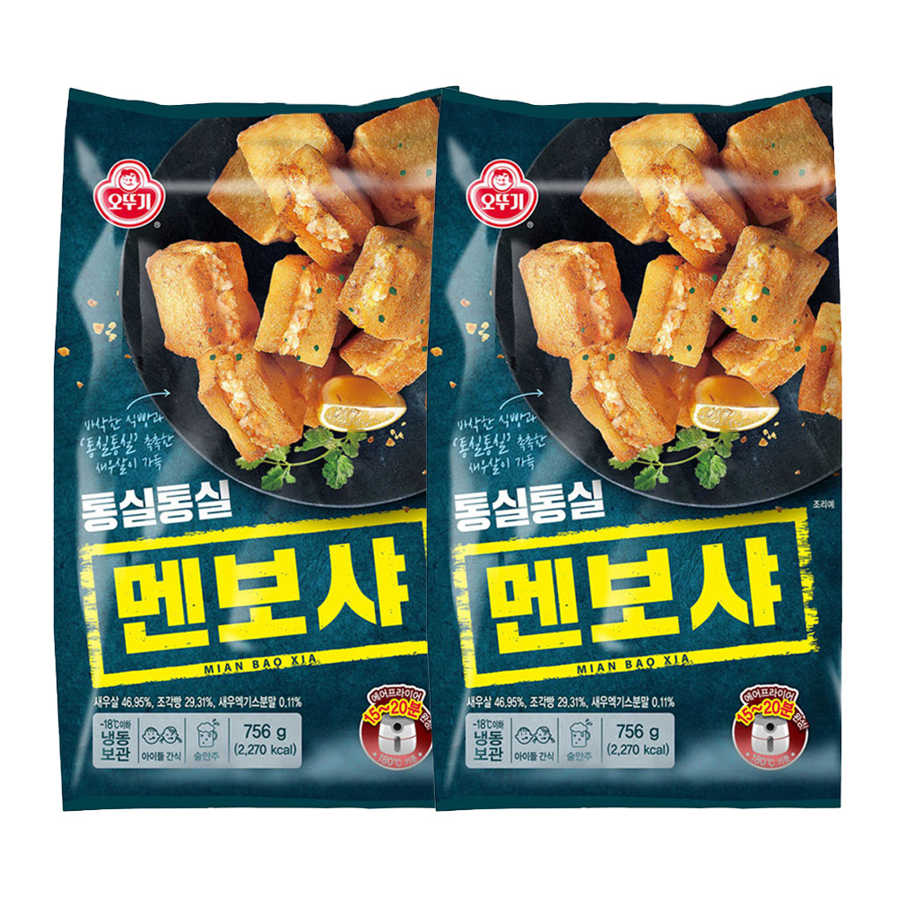 오뚜기 통실통실 멘보샤 756g 2개 - 상품 이미지