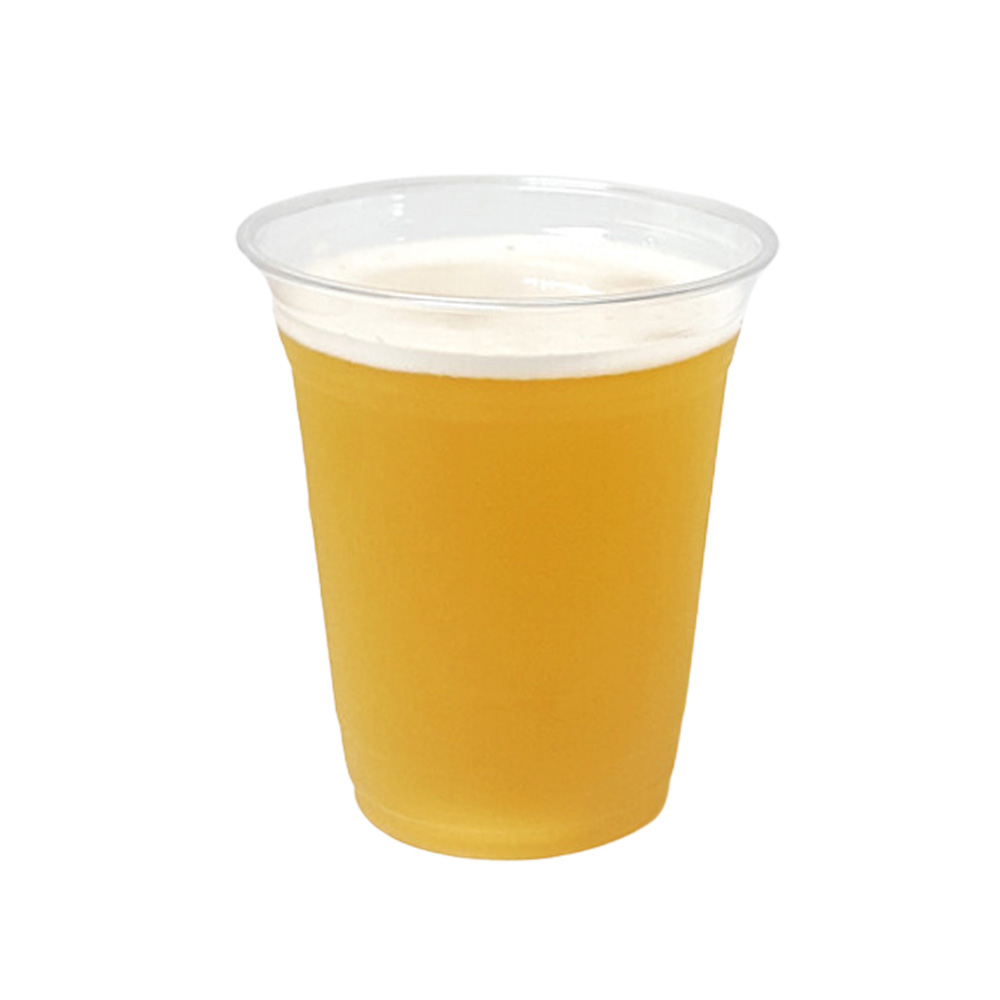 일회용 투명컵 맥주 아이스컵 410ml (14온스) 10개 - 메인 이미지
