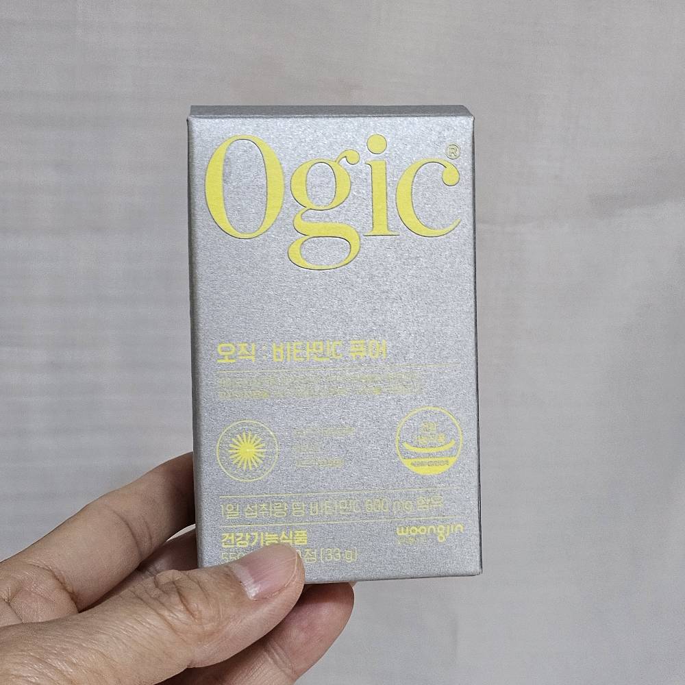 웅진헬스원 오직 비타민C 퓨어 550mg x 60정 (3개월분) 이미지 8