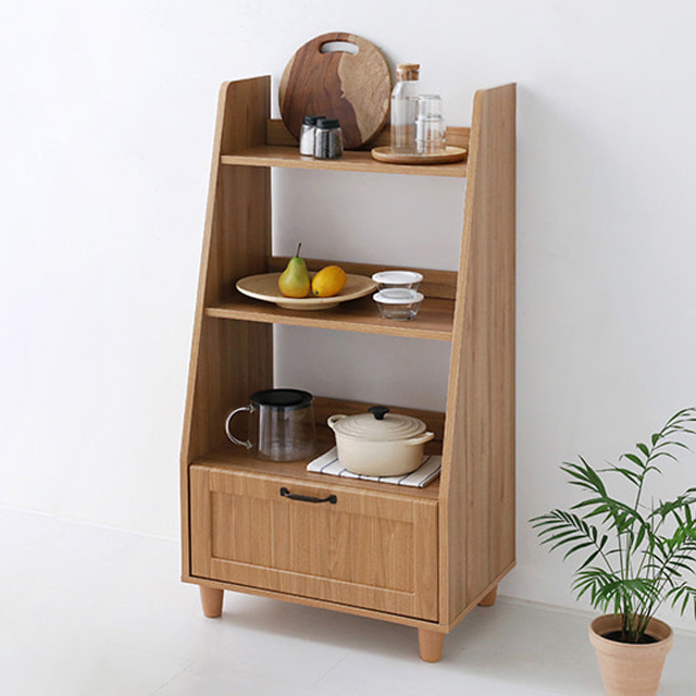 COLAT 선반수납장 BYM12060R 600x418x1180mm, 3단, 캄포어베니어 4688.3263 - 상세 이미지 5