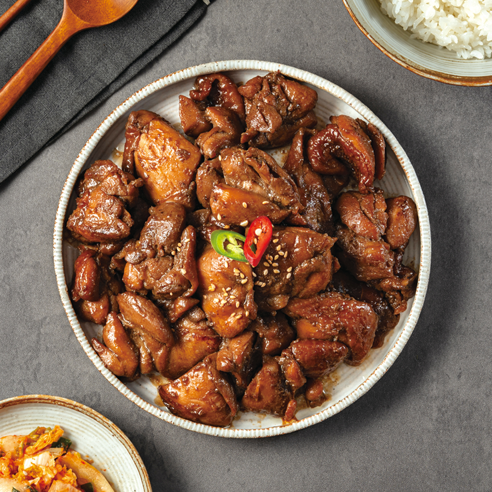 100% 순살 닭다리살 간장찜닭 간편 한끼식사 2중포장 - 상세 이미지 5