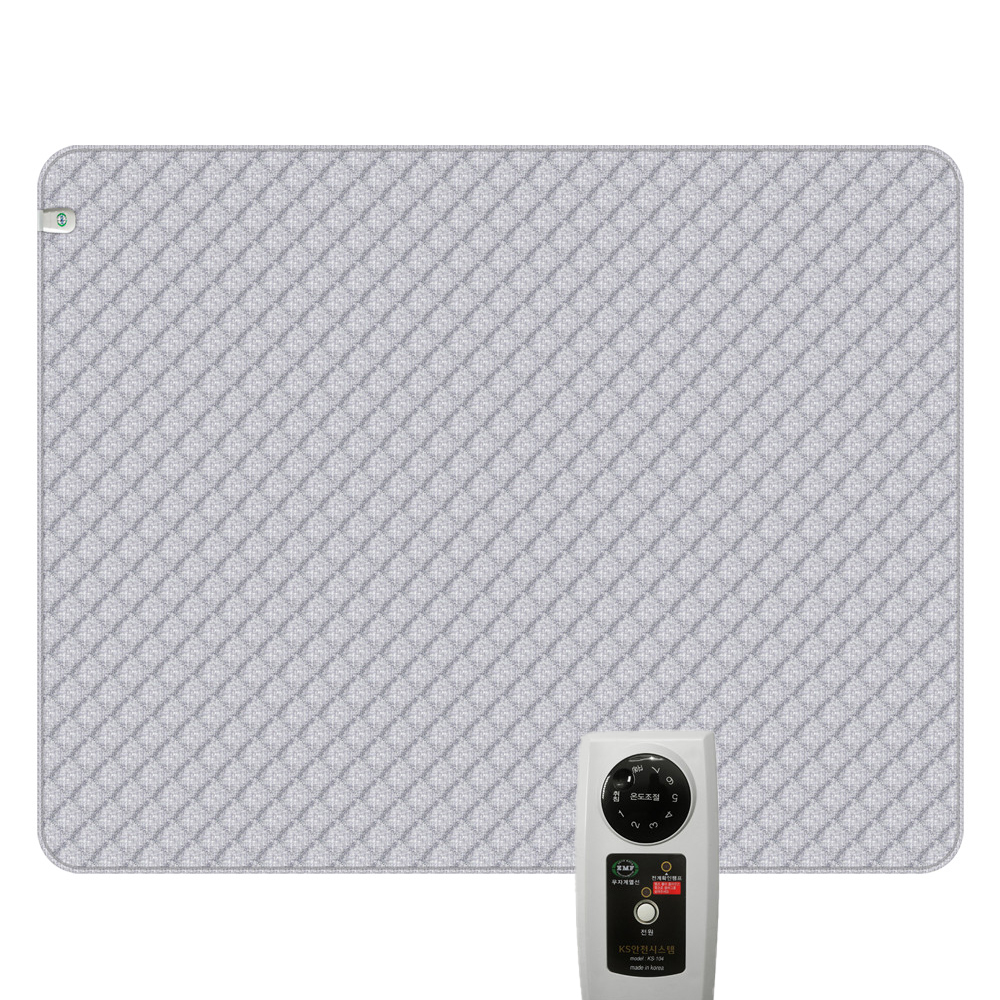 향균 카본 탄소매트 EMF 전자파안심 세미마이크로 2인용 세탁가능 더블