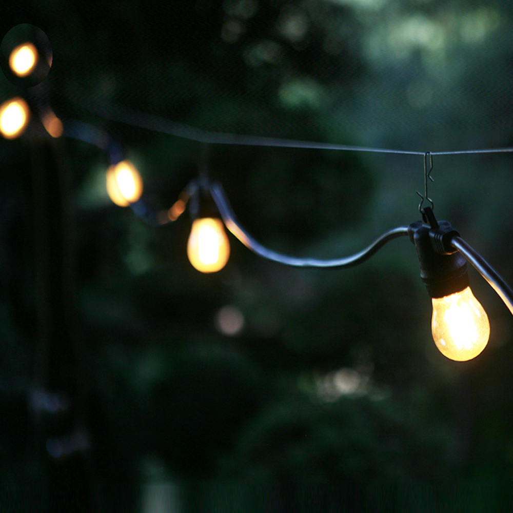 파티라이트 줄전구 스트링라이트 포밍파티 4M 5구 블랙