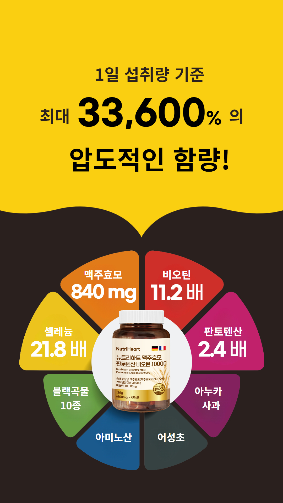 비오틴맥주효모 영양 아누카사과 효능 효과 10000 제 이미지 3