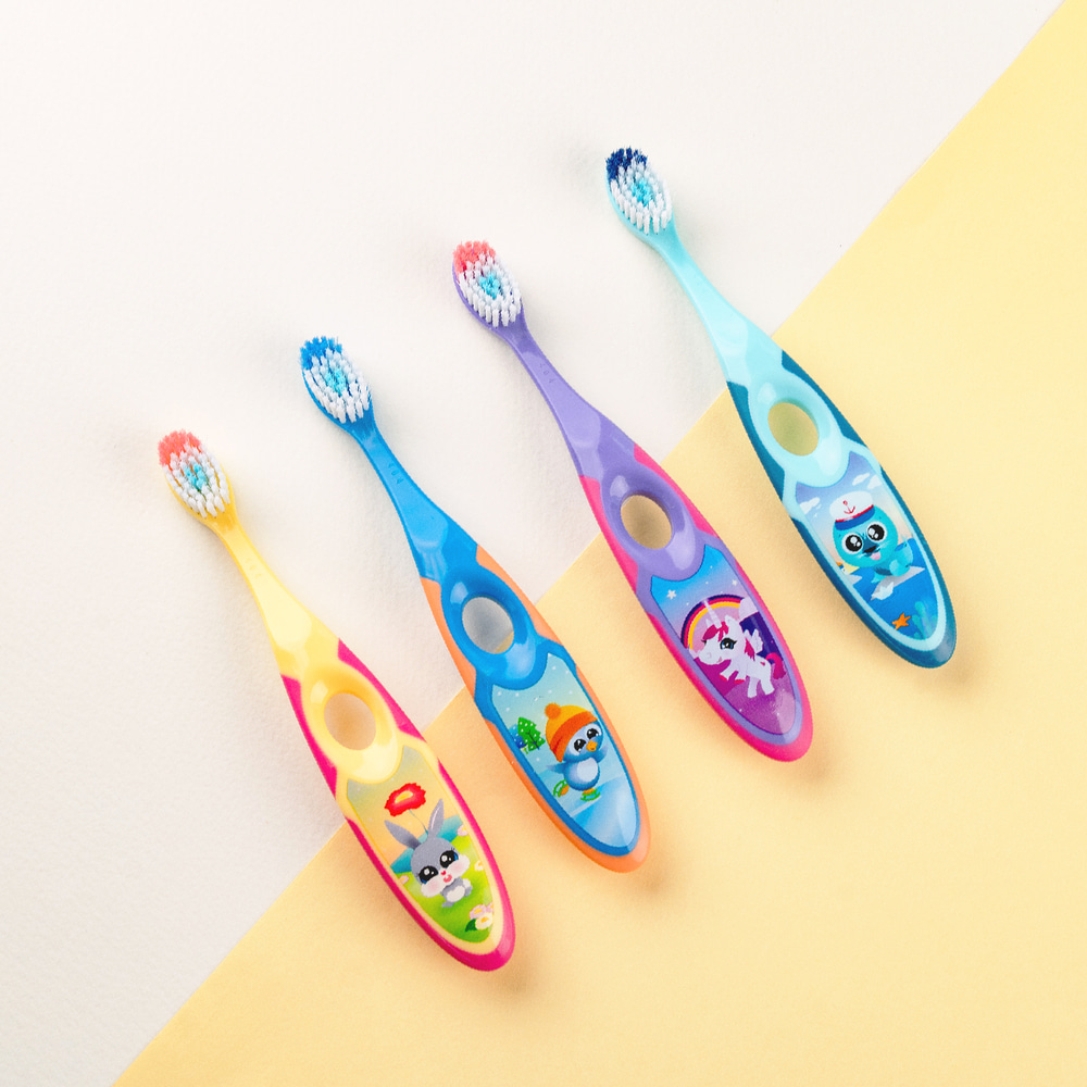 유아 조르단 칫솔 2단계 3세부터