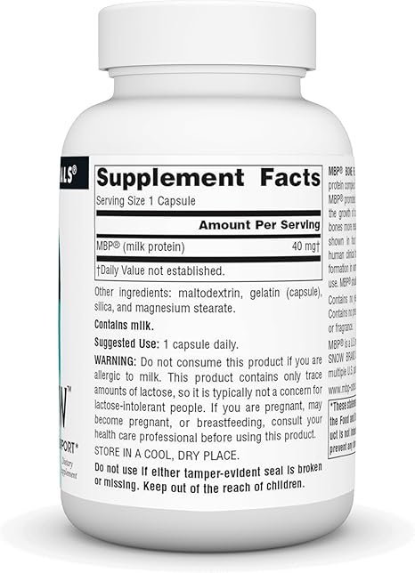 소스내추럴 MBP 본 리뉴 밀크프로틴 40mg 120캡슐 - 상세 이미지 2