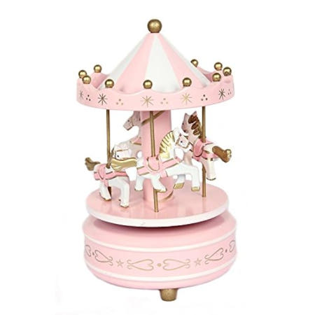 School Supplies [해외]회전목마 뮤직박스 오르골 장식 상자