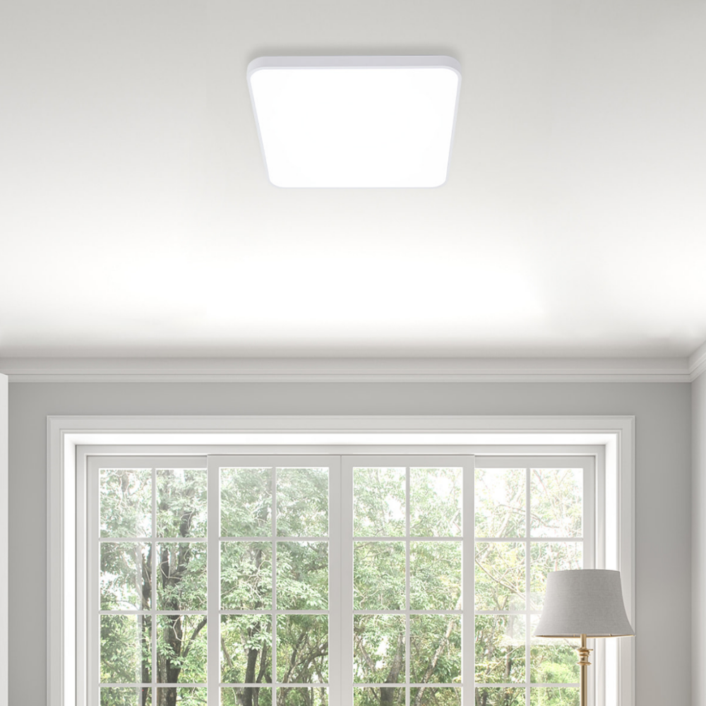 KC 시스템방등 LED 사각 안 방등 전등 60W, 주광색