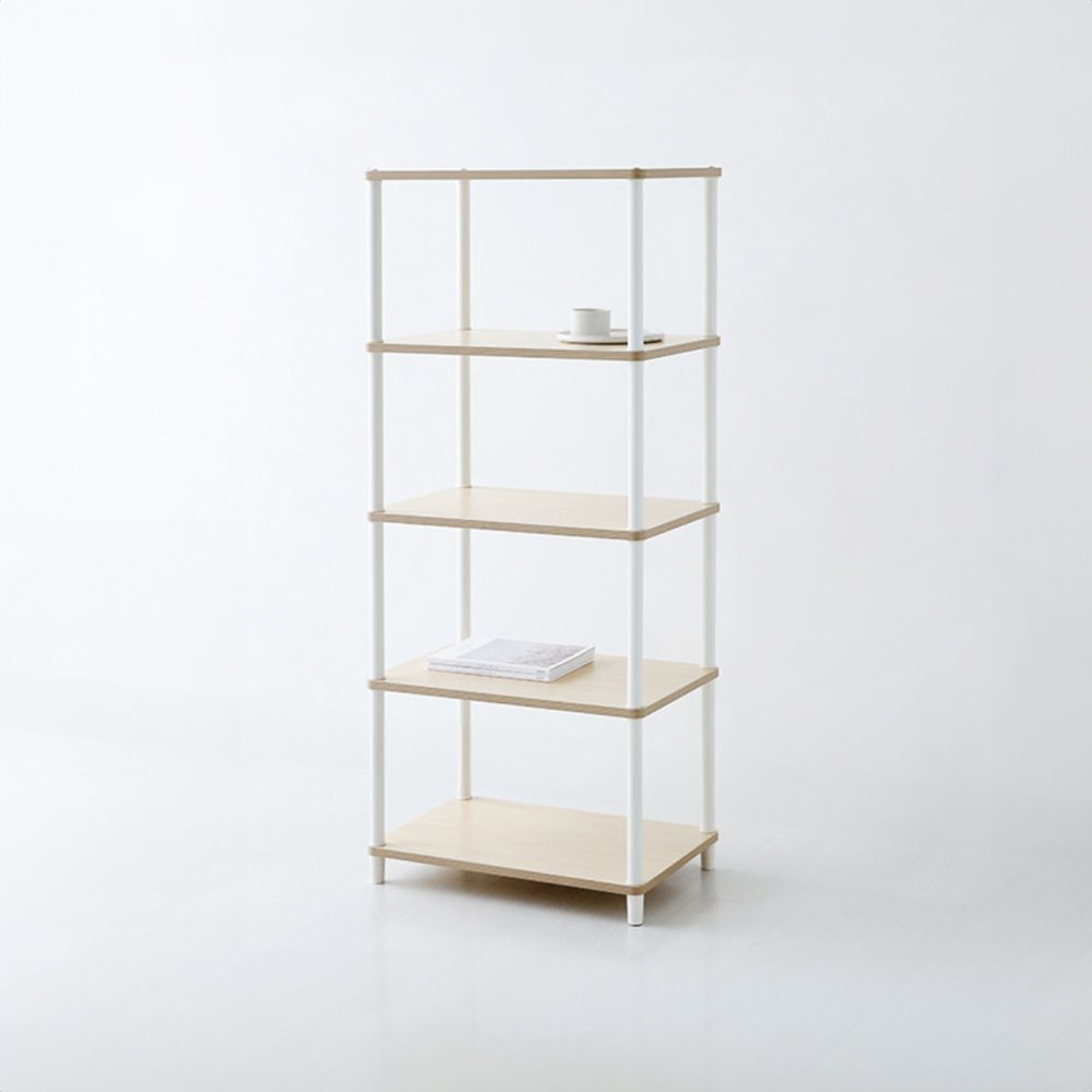 OLLSON 선반 600 넓은 600mmx400mmx1425mm, 5단, 화이트 8637.9298 - 상세 이미지 2