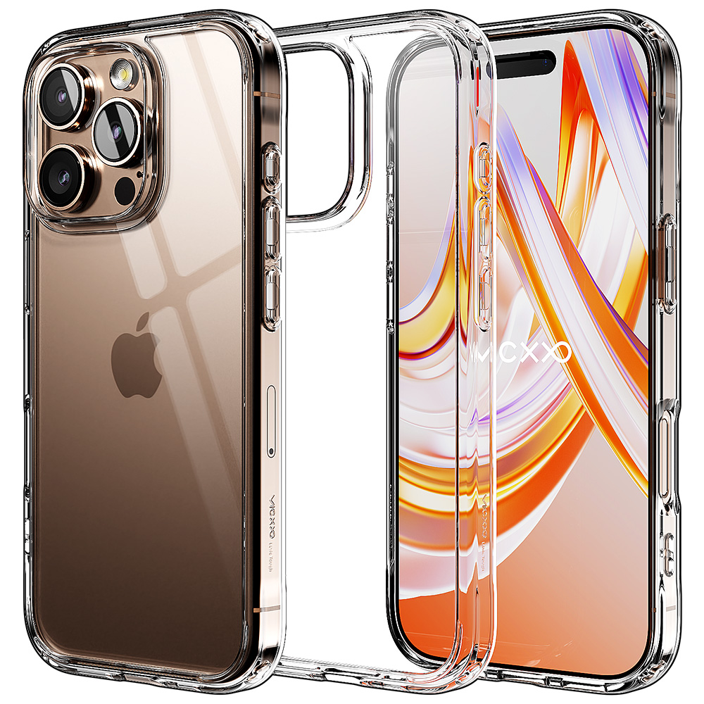 빅쏘 하드 범퍼 클리어 케이스 투명, 아이폰16 프로 맥스