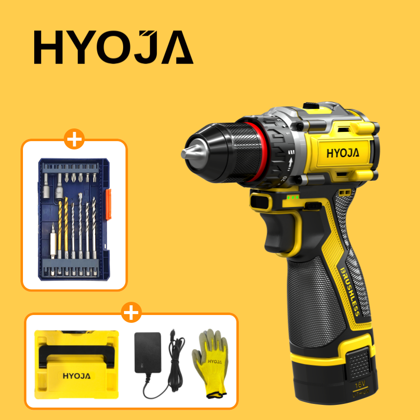 효자 전동드릴 16V 무선 충전 드라이버 가정용