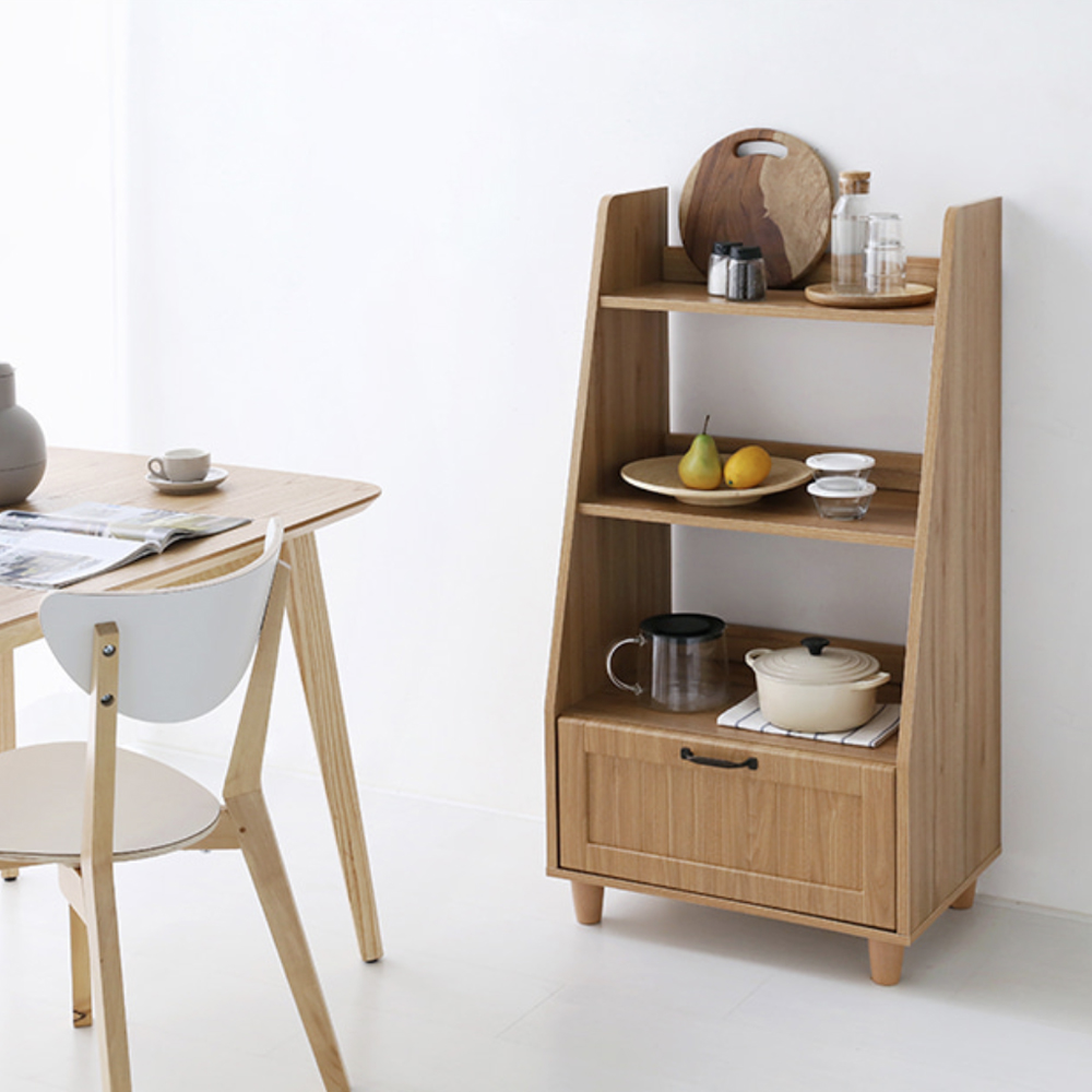 COLAT 선반수납장 BYM12060R 600x418x1180mm, 3단, 캄포어베니어 4688.3263 - 상세 이미지 4