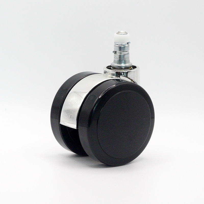 고급형 60mm 무소음 우레탄 의자바퀴 4컬러 - 대부분의 사무용 의자 호환 캐스터