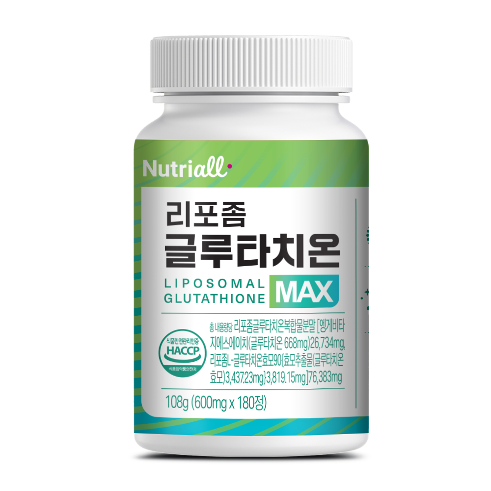 리포좀 글루타치온 MAX 600mg x 180정 6개월분 - 상세 이미지 4