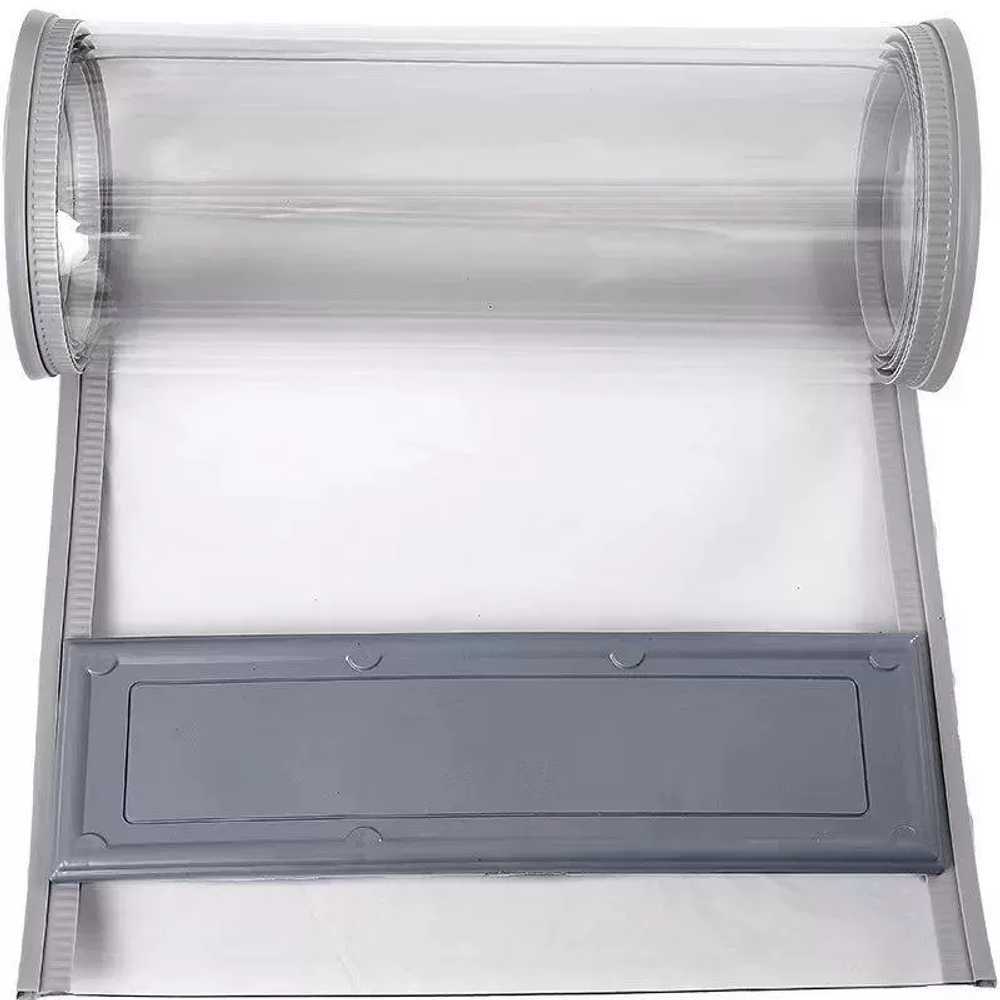 투명 도어커튼 방풍 PVC 단열 마그네틱 가림막 높이 2.0 폭 40cm 두께 1.6mm - 상세 이미지 3