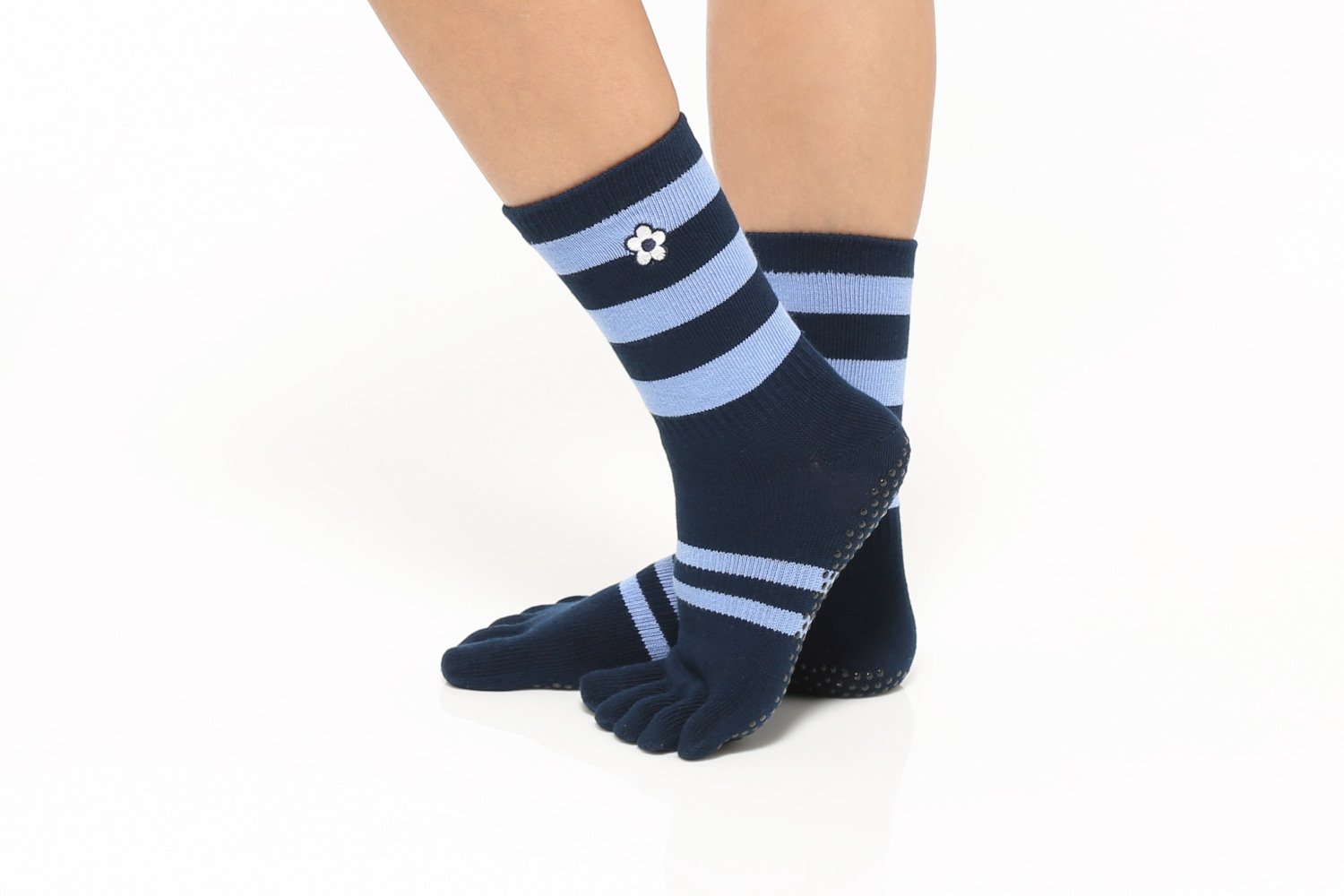 떰토 Blueberry Socks 필라테스 양말 토삭스 미끄럼방지 삭스 - 상세 이미지 5