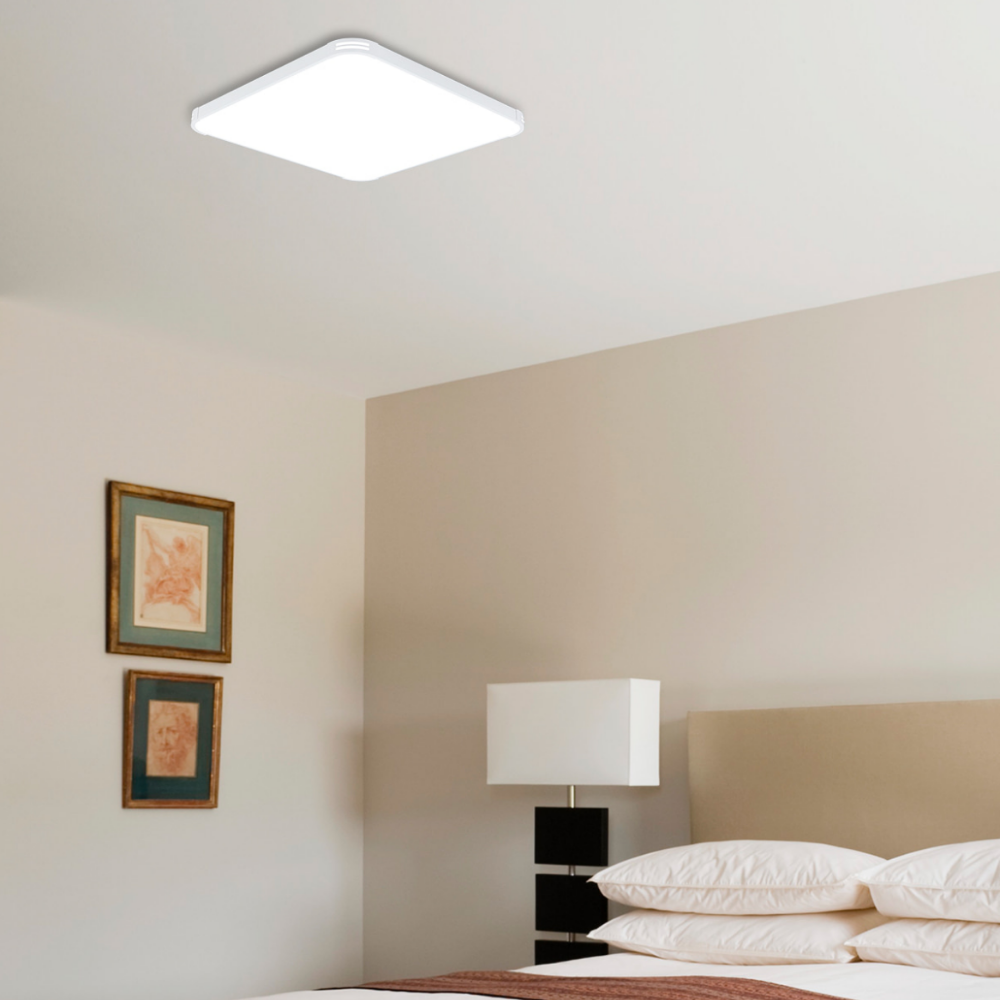 KS인증 시스템방등 LED 사각 안 방등 전등 50W, 주광색 이미지 8