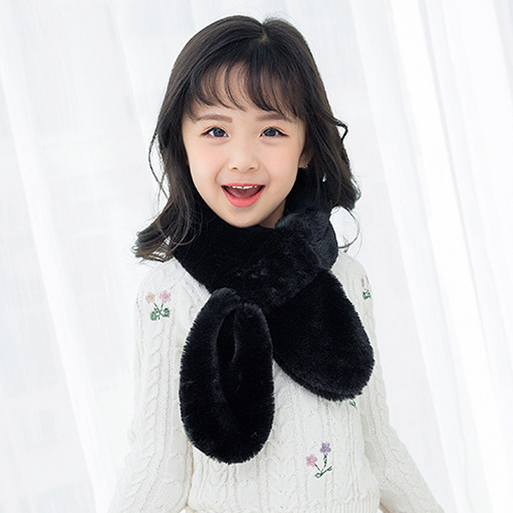 유아 아동 키즈 여아 남아 어린이 초등 학생 겨울 털 방한 목도리 머플러 주니어 - 상세 이미지 5