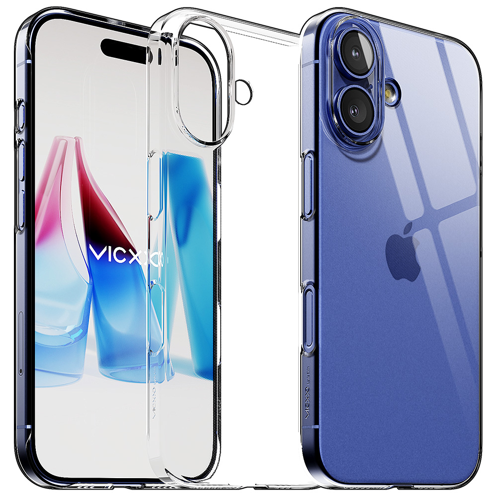 빅쏘 초슬림 변색없는 클리어 케이스 투명, 아이폰16