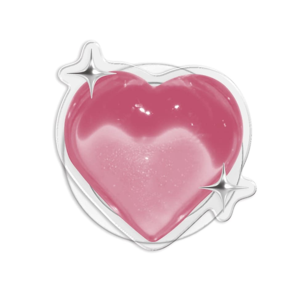 맥세이프 그립톡 투명 글리터 하트