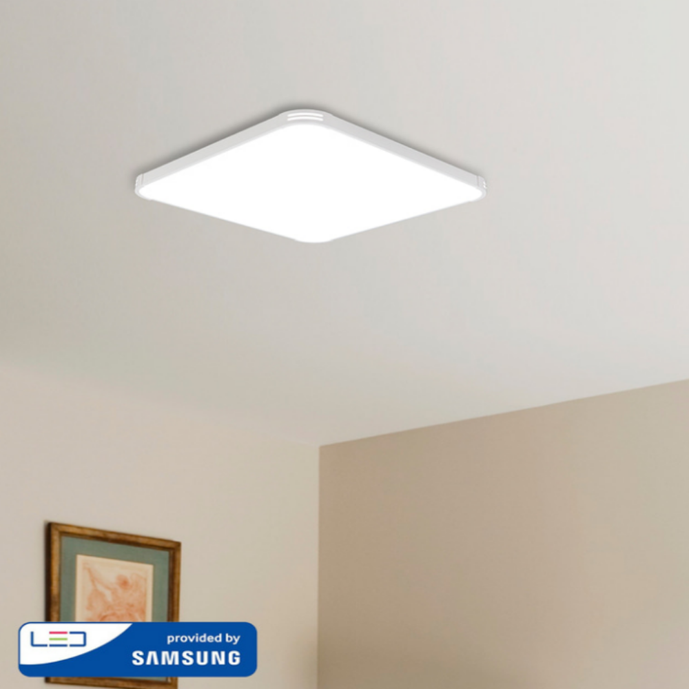 KS인증 시스템방등 LED 사각 안 방등 전등 50W, 주광색 - 메인 이미지