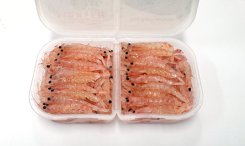 맥스텐 육질이 단단하고 큰 감탄 감성돔 전용크릴 바다낚시미끼 백크릴 벵에돔 돌돔 각크릴 - 상세 이미지 3