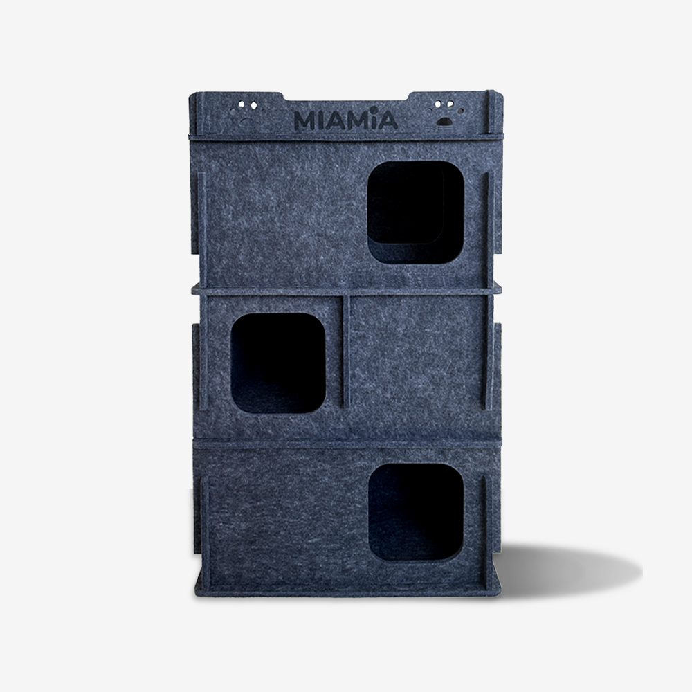 MIAMIA 미로 고양이 숨숨집 동굴 숨숨 터널 캣타워 대형